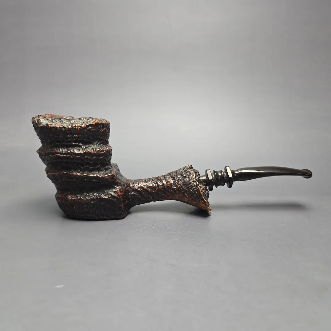 Ben Wade (Preben Holm ) Hand Cut XL Sandblasted Freehand (Estate Briar) - Image 2