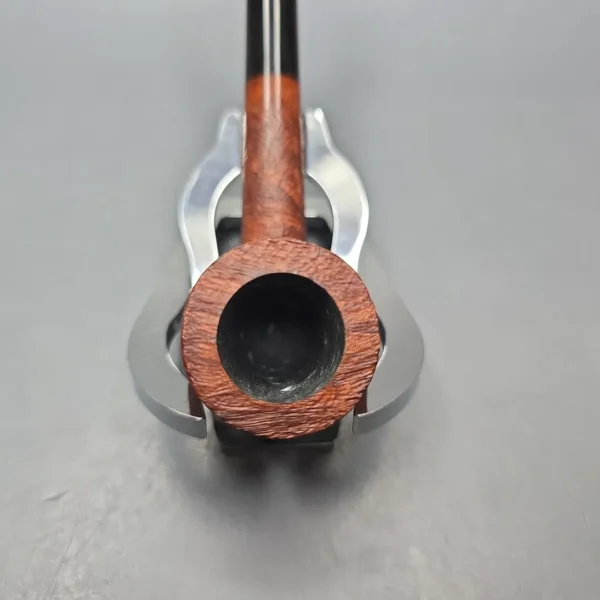 Pipe Tristan Timeless Series Sandblasted Billiard Briar Pipe, New - Image 7