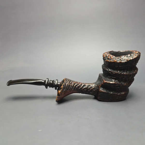 Ben Wade (Preben Holm ) Hand Cut XL Sandblasted Freehand (Estate Briar) - Image 4