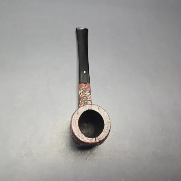 Dunhill 1976 Shell Briar 41 EK Sandblasted Panel Estate Briar Pipe, English Estates - Image 7