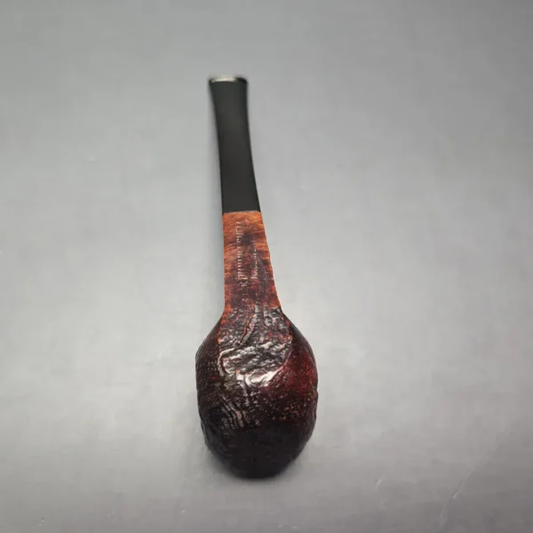 Dunhill 1976 Shell Briar 41 EK Sandblasted Panel Estate Briar Pipe, English Estates - Image 9