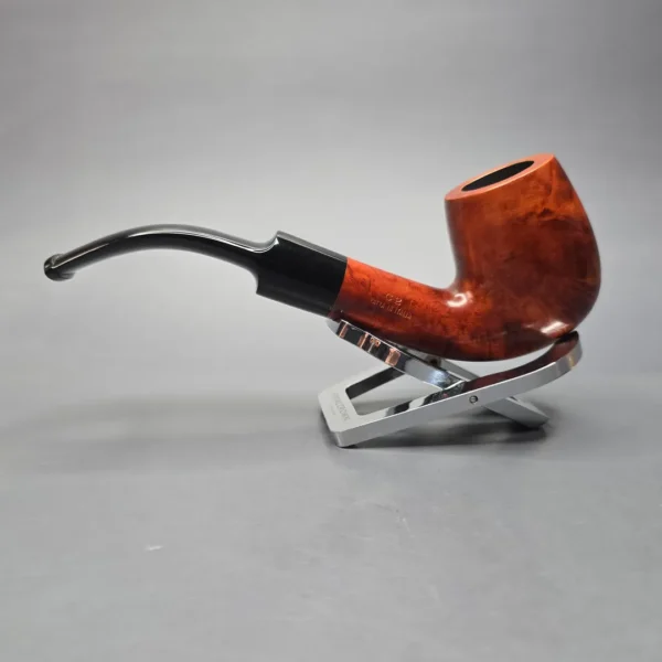 Calibano (Mastro de Paja) 107 C2 Smooth Bent Billiard Estate Briar Pipe, Unsmoked - Image 4