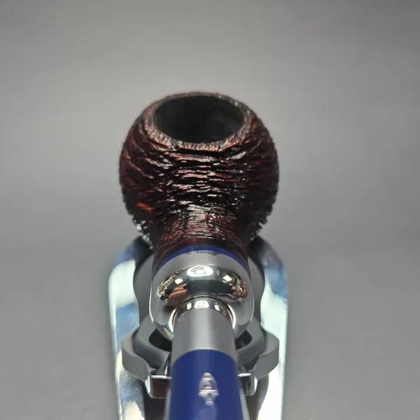 Savinelli Eleganza 320 KS Rusticated Author Estate Briar Pipe, Italian Estates, 6mm - Image 6