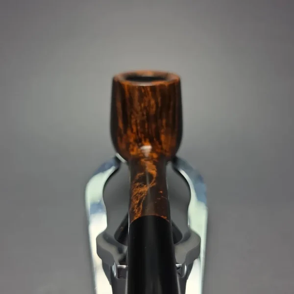 Walt Cannoy Cardinal House Langford Smooth Contrast Billiard Handmade Briar Pipe, New - Image 6