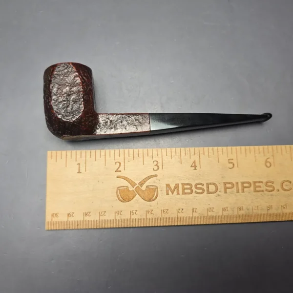 Dunhill 1976 Shell Briar 41 EK Sandblasted Panel Estate Briar Pipe, English Estates - Image 14