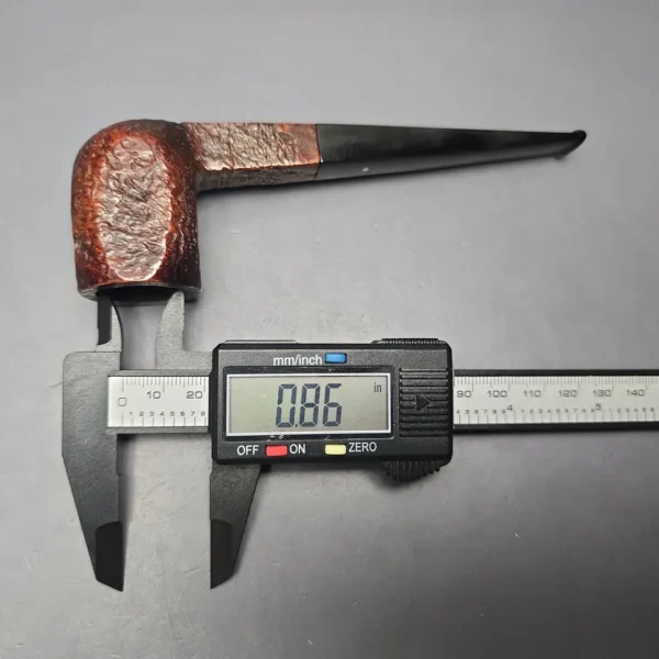 Dunhill 1976 Shell Briar 41 EK Sandblasted Panel Estate Briar Pipe, English Estates - Image 13