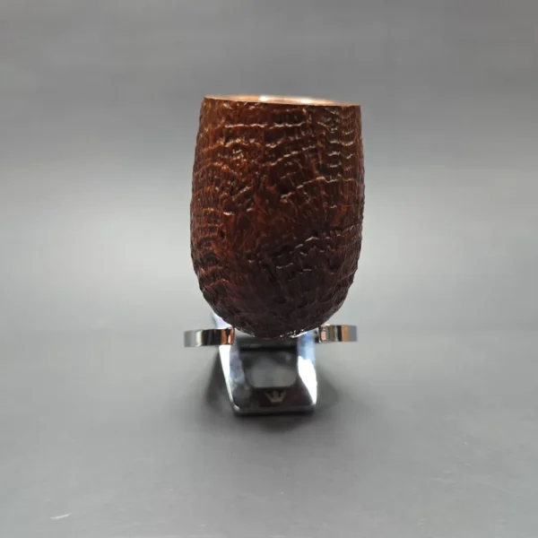 Ser Jacopo (c.1980s) S2 Maxima Partially Sandblasted Billiard Estate Briar Pipe, Italian Estates - Image 3