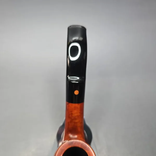 Calibano (Mastro de Paja) 107 C2 Smooth Bent Billiard Estate Briar Pipe, Unsmoked - Image 7