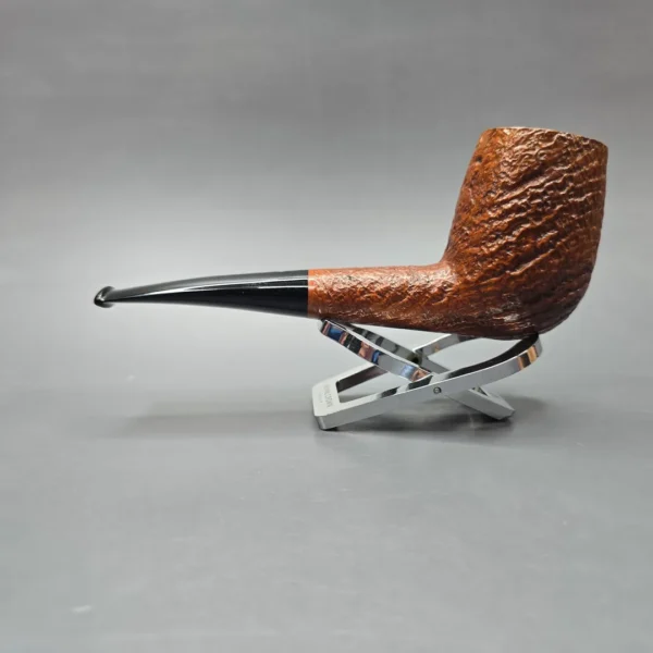 Ser Jacopo (c.1980s) S2 Maxima Partially Sandblasted Billiard Estate Briar Pipe, Italian Estates - Image 4