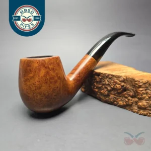 Charatan's Make Reuben Era (c.1955-60) Special 4211 Smooth "Outsize Bent" Estate Briar Pipe, English Estates