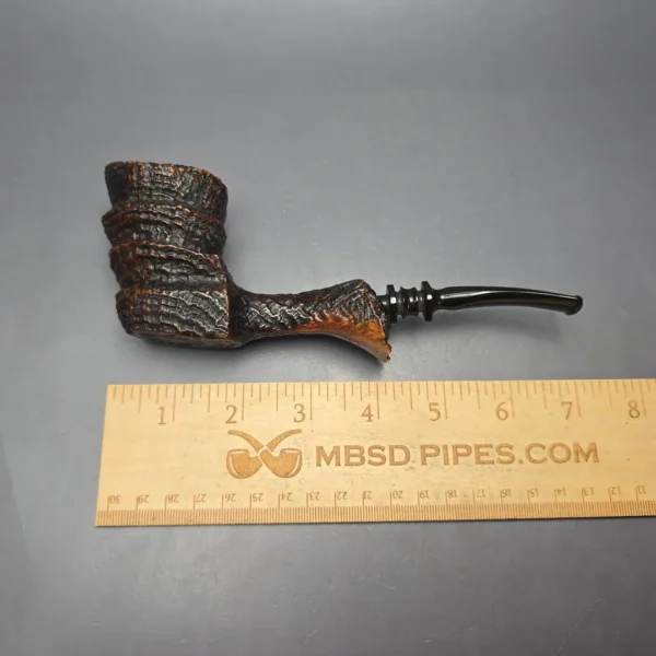 Ben Wade (Preben Holm ) Hand Cut XL Sandblasted Freehand (Estate Briar) - Image 12