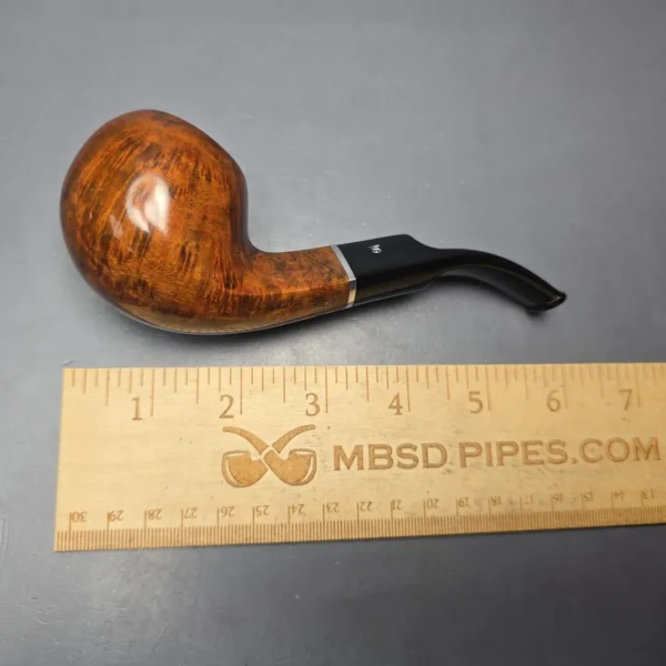 Stanwell Amber Light Smooth 15 Apple Estate Briar Pipe, Unsmoked, 9mm - Image 3