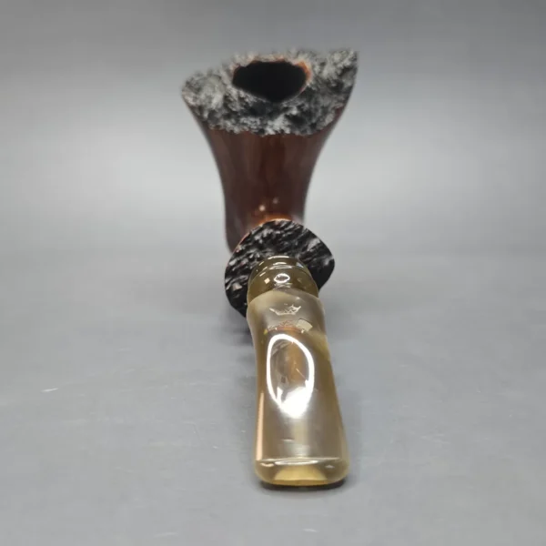 Ben Wade (Preben Holm) Golden Walnut XL Smooth Freehand Estate Briar Pipe, Danish Estates - Image 5