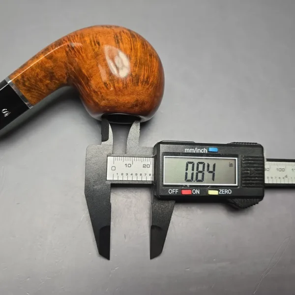 Stanwell Amber Light Smooth 15 Apple Estate Briar Pipe, Unsmoked, 9mm - Image 4