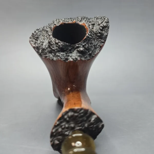 Ben Wade (Preben Holm) Golden Walnut XL Smooth Freehand Estate Briar Pipe, Danish Estates - Image 6