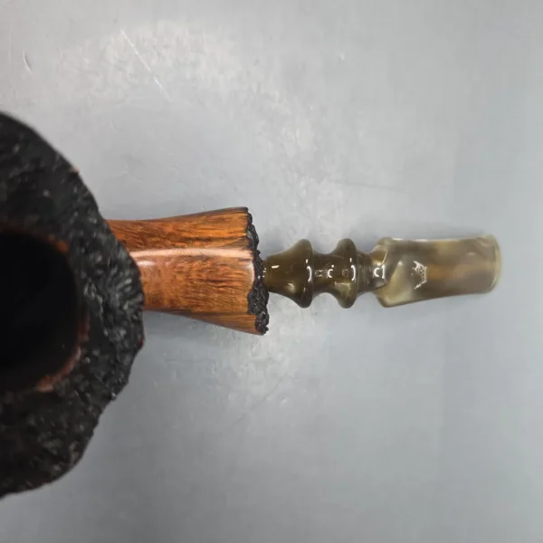Ben Wade (Preben Holm) Golden Walnut XL Smooth Freehand Estate Briar Pipe, Danish Estates - Image 8