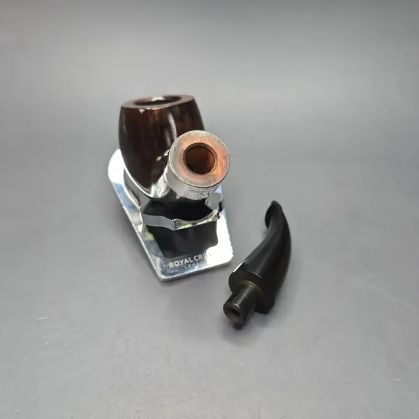 Peterson 160th Anniversary Pat. B Dark Smooth Bent Billiard Briar Pipe, New - Image 14