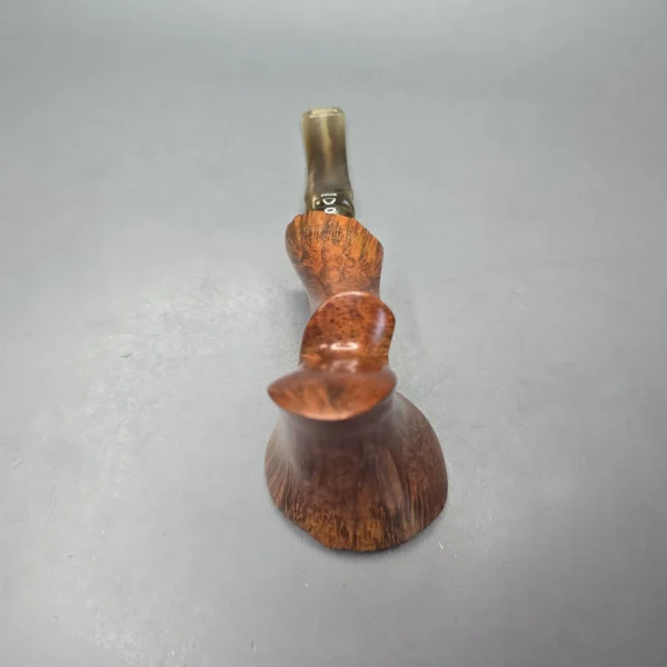 Ben Wade (Preben Holm) Golden Walnut XL Smooth Freehand Estate Briar Pipe, Danish Estates - Image 10