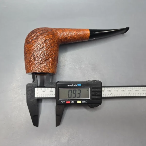 Ser Jacopo (c.1980s) S2 Maxima Partially Sandblasted Billiard Estate Briar Pipe, Italian Estates - Image 13