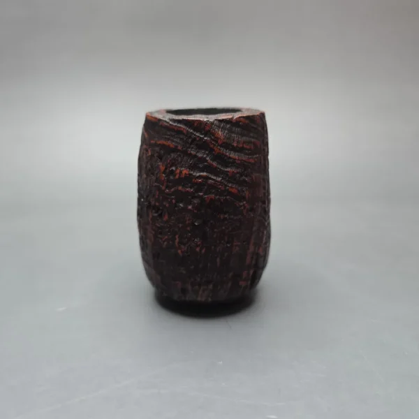 Brebbia 710 Jumbo Magnum Sandblasted Billiard Estate Briar Pipe, Unsmoked - Image 3