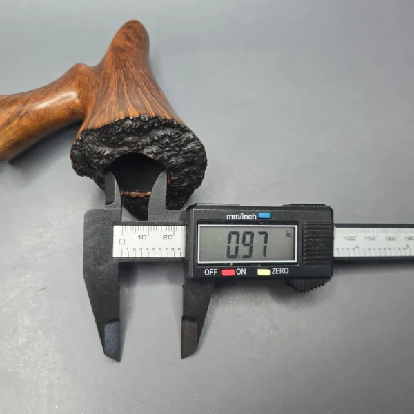 Ben Wade (Preben Holm) Golden Walnut XL Smooth Freehand Estate Briar Pipe, Danish Estates - Image 13