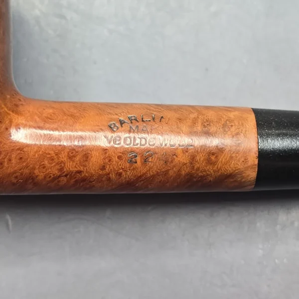 Barling's Make Pre-Transition YOW 324 EXEL Smooth Pot Estate Briar Pipe, English Estates - Image 11