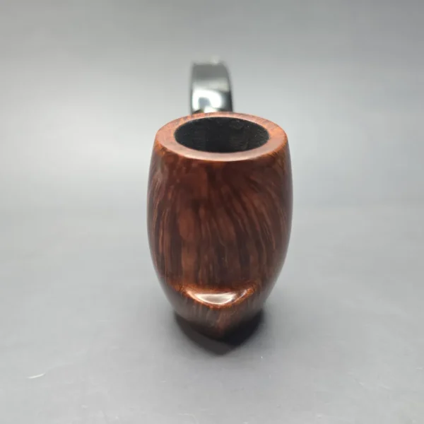 Charatan's Make First Lane Era (1961-5) Belvedere Extra Large Free Shape Smooth "Keel" Bent Billiard Estate Briar Pipe, English Estates - Image 3