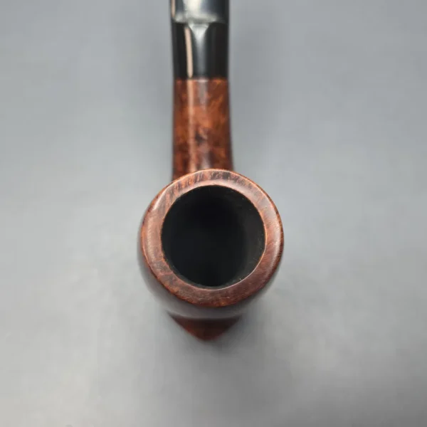 Charatan's Make First Lane Era (1961-5) Belvedere Extra Large Free Shape Smooth "Keel" Bent Billiard Estate Briar Pipe, English Estates - Image 7