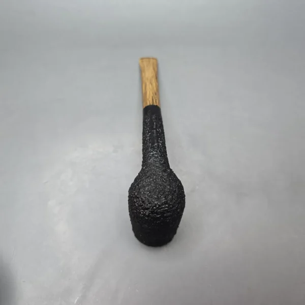 Walt Cannoy Cardinal House Munn Rusticated Stack Biliard Estate Briar Pipe, American Estates - Image 10