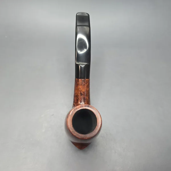 Charatan's Make First Lane Era (1961-5) Belvedere Extra Large Free Shape Smooth "Keel" Bent Billiard Estate Briar Pipe, English Estates - Image 9