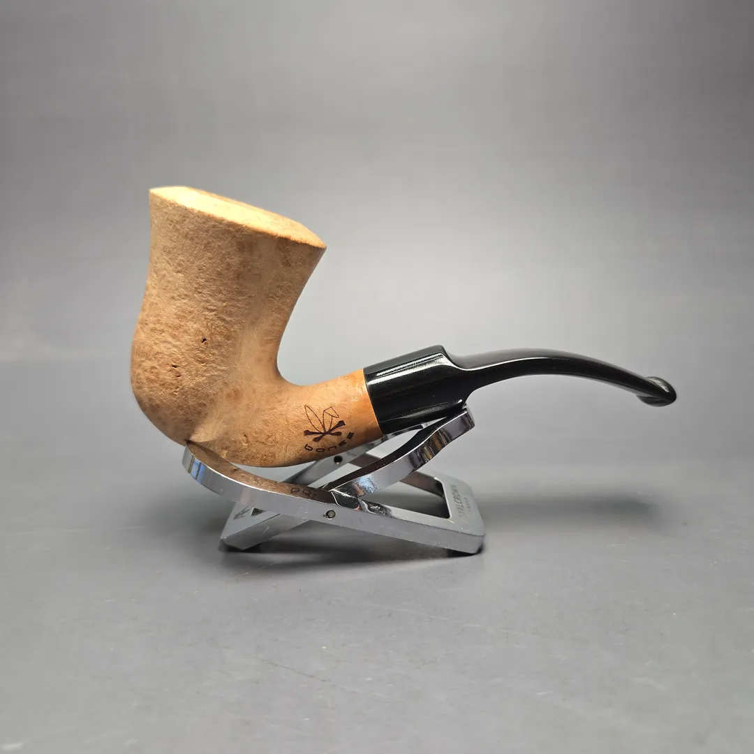 Morgan Bones Sandblasted Calabash (Unsmoked Estate) - Image 2