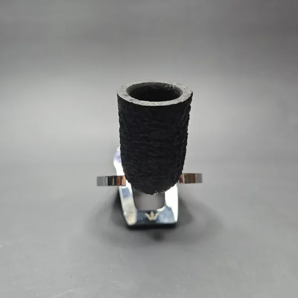 Peterson 2022 Halloween Pipe 124 Sandblasted Dublin w/ Nickel Estate Briar Pipe, Unsmoked - Image 3