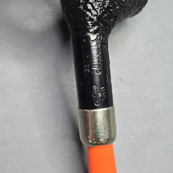 Peterson 2022 Halloween Pipe 124 Sandblasted Dublin w/ Nickel Estate Briar Pipe, Unsmoked - Image 11