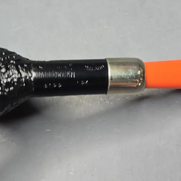 Peterson 2022 Halloween Pipe 124 Sandblasted Dublin w/ Nickel Estate Briar Pipe, Unsmoked - Image 12
