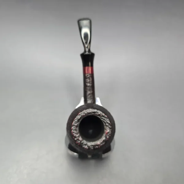 Johs Large Sandblasted Brandy Estate Briar Pipe, Unsmoked - Image 8