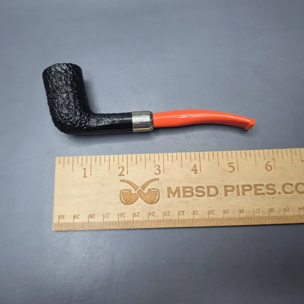 Peterson 2022 Halloween Pipe 124 Sandblasted Dublin w/ Nickel Estate Briar Pipe, Unsmoked - Image 14