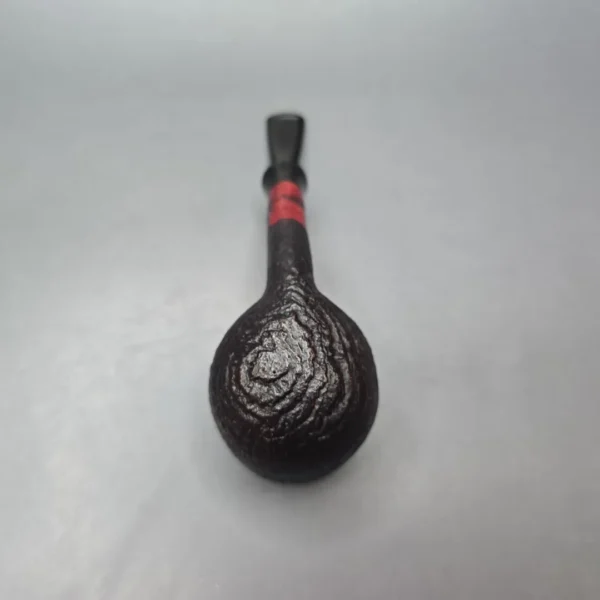 Johs Large Sandblasted Brandy Estate Briar Pipe, Unsmoked - Image 9