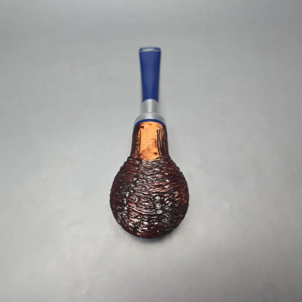 Savinelli Eleganza 320 KS Rusticated Author Estate Briar Pipe, Italian Estates, 6mm - Image 10
