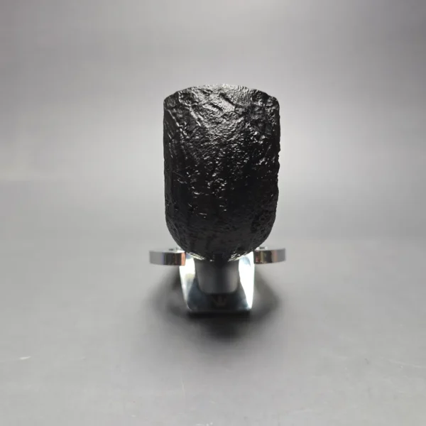 Morgan BlackJack 31 Sandblasted Panel Horn Briar Pipe, Unsmoked - Image 3