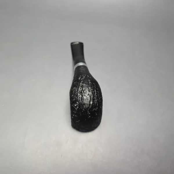 Morgan BlackJack 31 Sandblasted Panel Horn Briar Pipe, Unsmoked - Image 10
