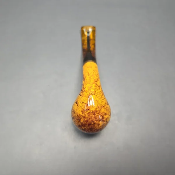 Chacom Atlas Yellow 42 Smooth Bent Billiard Estate Briar Pipe, Unsmoked - Image 7