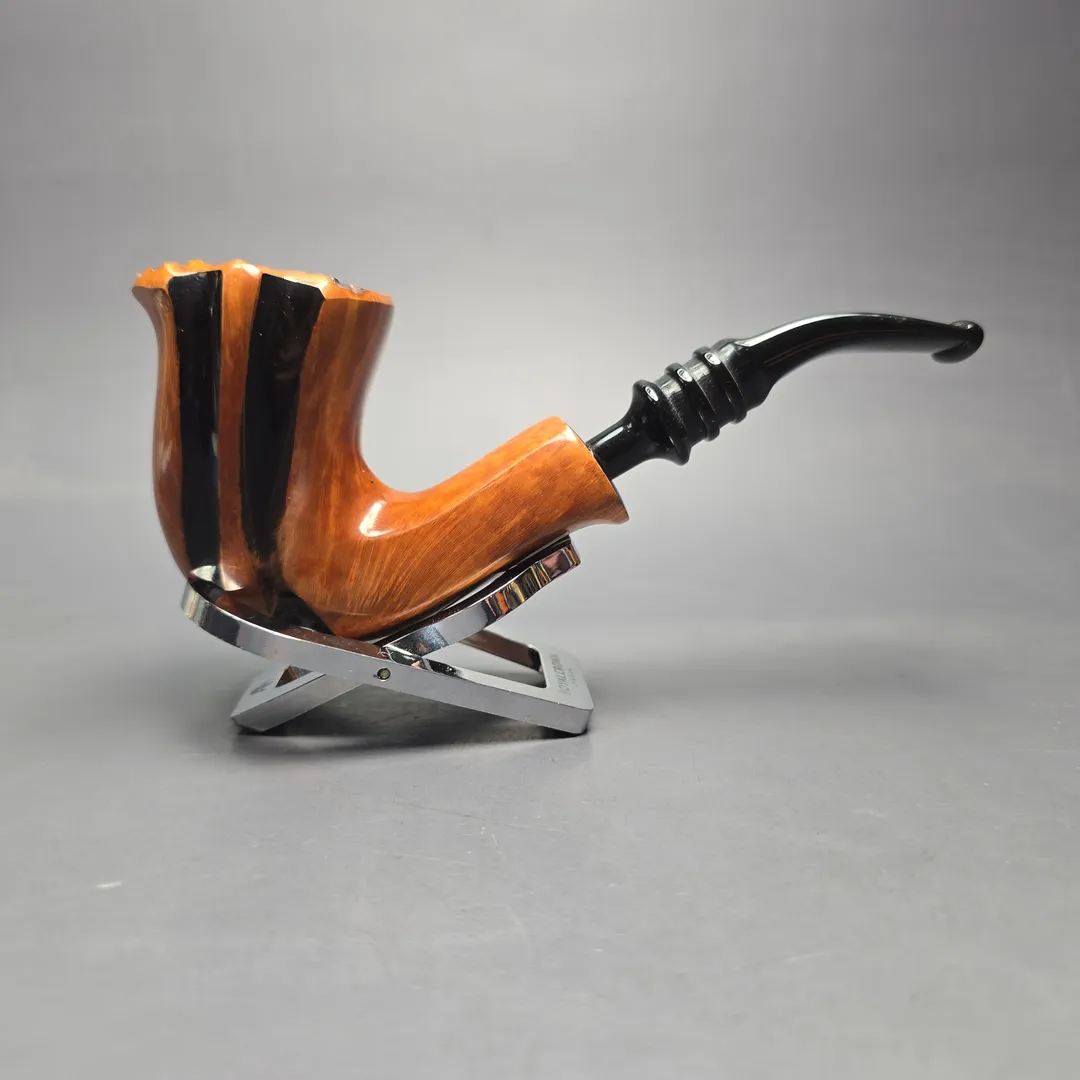 Nording Spiral Smooth Natural Estate Briar Pipe, Unsmoked - Image 2