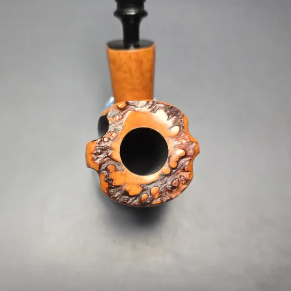 Nording Spiral Smooth Natural Estate Briar Pipe, Unsmoked - Image 7