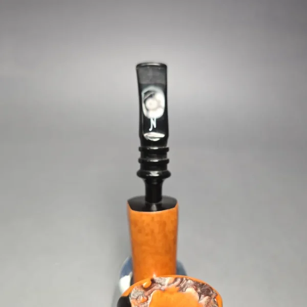 Nording Spiral Smooth Natural Estate Briar Pipe, Unsmoked - Image 8