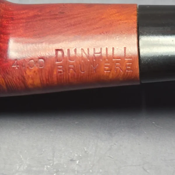 Dunhill 1977 Bruyere 410D Smooth Diplomat Estate Briar Pipe, English Estates - Image 10