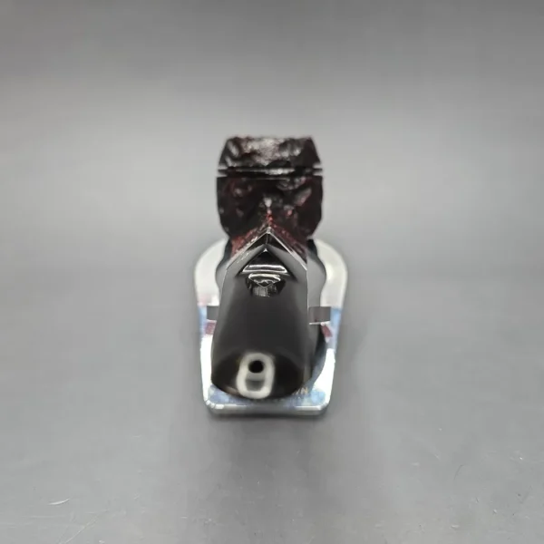Peterson Cobble 150 Rusticated & Sandblasted Bulldog w/ Silver Briar Pipe, New - Image 11