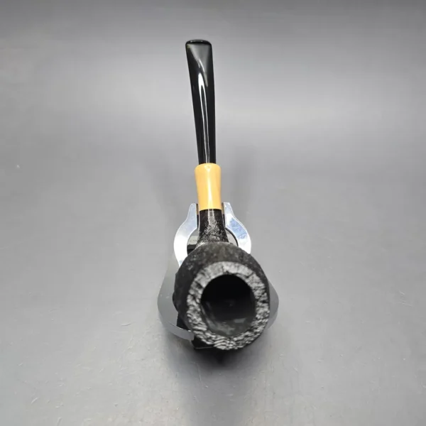 MBSD Briars Modern Masters 3 Sandblasted Tulip w/ Boxwood Handmade Briar Pipe, New - Image 11