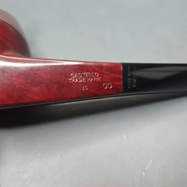 Castello Trademark GG Smooth Bulldog Estate Briar Pipe, Italian Estates - Image 11