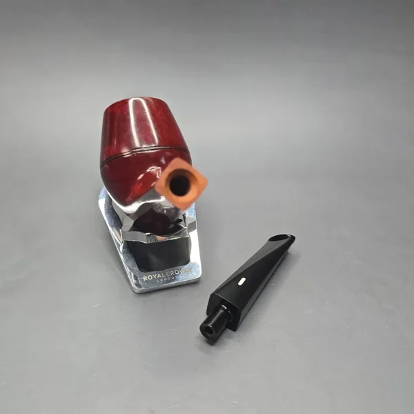 Castello Trademark GG Smooth Bulldog Estate Briar Pipe, Italian Estates - Image 15