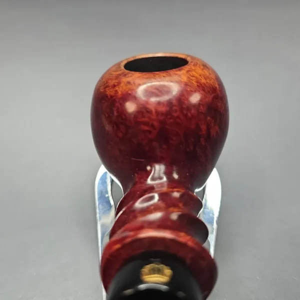 Winslow Crown Viking Smooth Spiral Apple Estate Briar Pipe, Unsmoked - Image 6